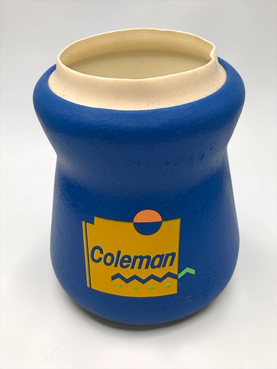 Coleman Other - Vintage Coleman Tuffoam Koozie Insulated Can Cooler Blue Retro Springfield, MO